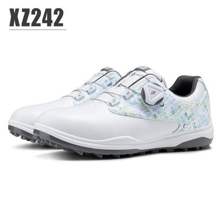 

PGM Golf Women’s Sneakers Anti-Side Sneakers Knob Shoelaces Microfiber Leather Shoes