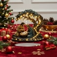 thumbnail image 4 of Yucurem Newborn Flat Christmas Scene Desktop Decoration, 2D Acrylic Tree of Life Ornament, Jesus Nativity Scene for Home Table Top Decor, 4 of 10