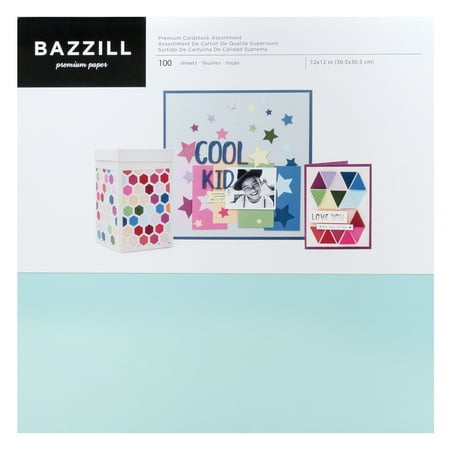 assorted bazzill cardstock basics sheets premium colors crafts paper american dialog displays option button additional opens zoom