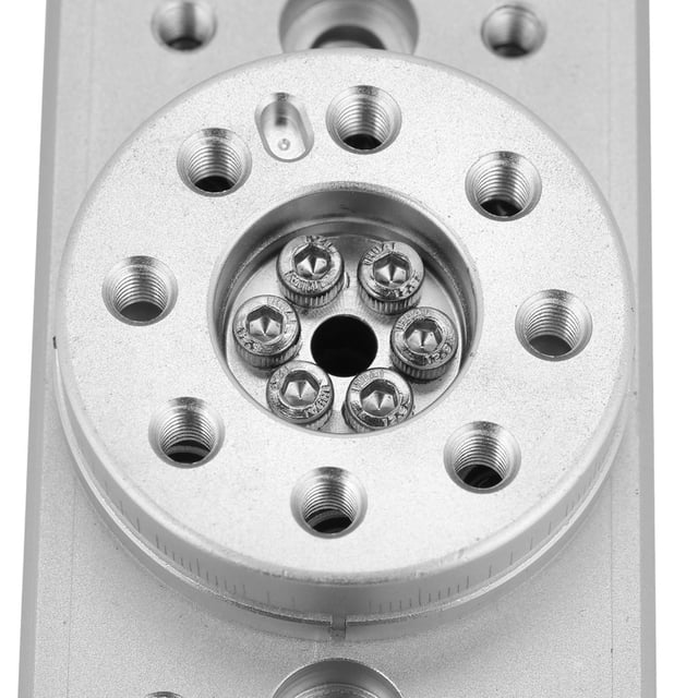 Cilindro Neumilar Giratorio Tipo SMC de 15 mm MSQB-10a Ajuste de Ángulo de 180 de Aleacio de Aluminio para Uso Industrial