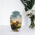 thumbnail image 7 of Pig Cremation Urns For Ashes Man And Woman , 1 Large Decorative Urn For Human Ashes For Mother, 4 Keepsake Mini Urns For Adults- Funeral Urn For Adult Male & Female - 3&10 Inch, 7 of 7