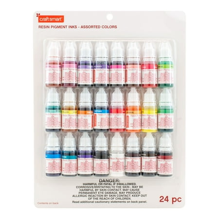 UPC: 0195158737257 | 24 Color Resin Pigment Ink Set by Craft Smart®