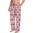 thumbnail image 3 of Kdxio Valentine'S Day Panda Print Men's Sleep Pajama Pant Lounge Pants with Pockets, 3 of 8