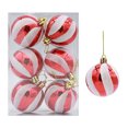 thumbnail image 2 of 6PCS Christmas Ornaments Christmas Balls 6PCS Christmas Tree Ball Bauble Hanging Home Party Ornament Decor 6Cm, 2 of 4