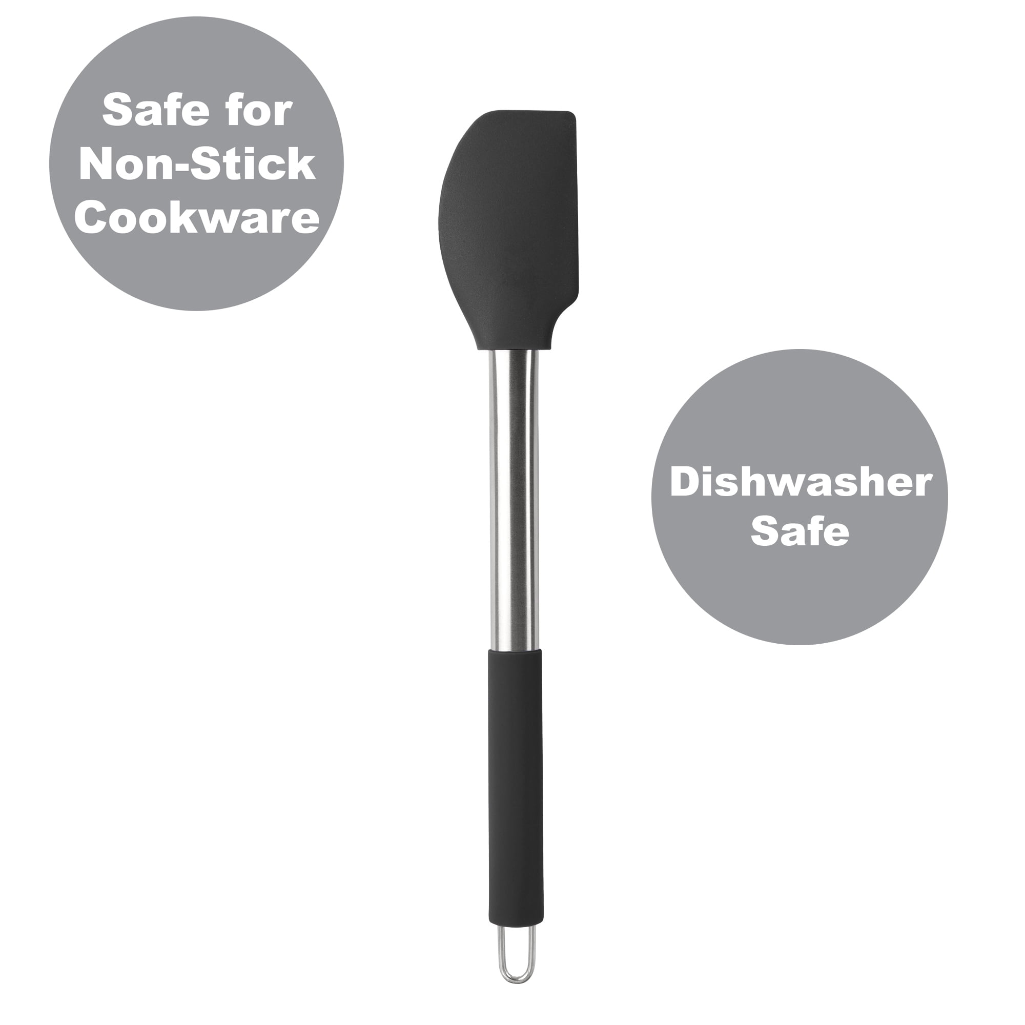 Mainstays 10 Piece Silicone Utensil Set - Black