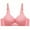 Pink, variant on Tbopshirt Bras for Women Plus Size,Wirefree Padded Bra Push Up,Woman's Solid Color Comfortable Hollow Out Perspective Bra Underwear No Rims,Women's T-Shirt Bras