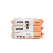 Wipe That Flushable Wet Wipes from_ Ɱìցհէվ_ .Ɠօօժ- 3 Pack, 150 Wipes - Unscented Extra-Large Wipes