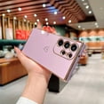 thumbnail image 2 of Compatible with Samsung Galaxy S23 Ultra 5G Case,Love Heart Pattern Electroplated Soft TPU Shockproof Protective Case Full Camera Lens Protection Cover for Samsung Galaxy S23 Ultra-Purple, 2 of 10