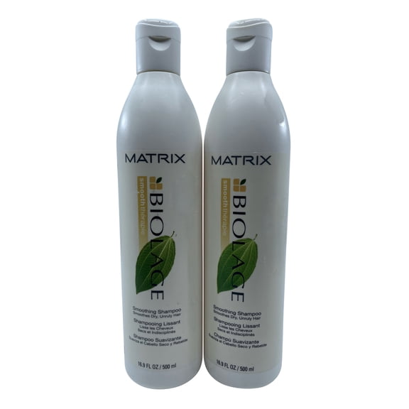 Matrix Biolage Smoothing Shampoo Dry & Unruly Hair 16.9 oz Set of 2