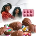 thumbnail image 4 of NSESSHome Easter Egg Shaped Silicone Cake Mold Easter Candy Cookie Mould Silicone Baking Mold for Making Cake Decorating, Chocolate, Candy, Baking Pan, 4 of 9