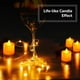 thumbnail image 4 of Velas LED para té Casafoyer, paquete de 24 unidades, más de 200 horas de batería, 4 of 9