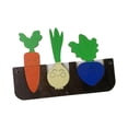 thumbnail image 3 of Tablero sensorial Juguete de desarrollo Juguete de artesanía de madera Tablero sensorial Montessori educativo temprano para interacción del juego Entrenamiento de viaje zanahorias de colores Yotijar tablero ocupado, 3 of 7