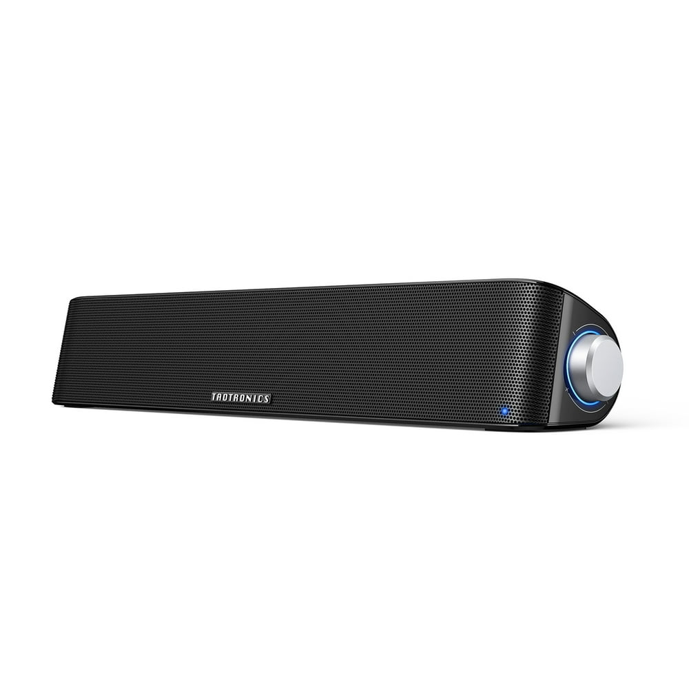 Taotronics Bluetooth 5.0 Computer Speaker Review TaoTronics Computer Speaker, Bluetooth 5.0 Wireless PC Soundbar, Stereo