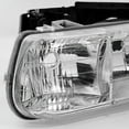 thumbnail image 4 of AKKON - For 00-06 Chevy Suburban | 99-02 Silverado | Tahoe Clear Headlights With Corner Bumper Lights Replacement Pair Set, 4 of 7