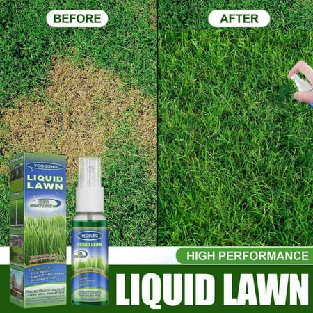 

Cuhas Halloween Decorations Green Spray Outdoor Playground Football Field Grass Growth Concentrated Nutrient Solution Spray 30ml Room Decor