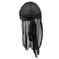 thumbnail image 2 of 2 Piezas Headwear Scarf Bandana Turban - Negro + Morado Sunnimix Sombreros de moda para hombres y mujeres, 2 of 2