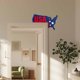 thumbnail image 5 of Wooden Door Angle Decorations With USA Flag Door Top Corner Frame Hanging Accessories, 5 of 5