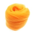 thumbnail image 2 of AMLESO 10g Wool Top Roving Felting Wool Felting Fiber - Orange, 2 of 8