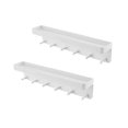 thumbnail image 1 of Soporte para Llaves YONGSHENG Montaje en Pared Organizador de Correo Metal Blanco, 1 of 5