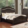 thumbnail image 3 of Furniture of America Petersen I Wood Panel Bed, Queen, Espresso, 3 of 4