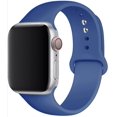 thumbnail image 1 of Correa de silicona para Apple Watch, banda de 44mm, 40mm, 45mm, 41mm, Ultra 49mm, 42mm, 38 44 45mm, pulsera para Apple watch series 7 8 se 3 4 5 6, 1 of 4