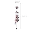 thumbnail image 3 of Fiudx Campanas de Viento de Cobre con Forma de Caballo, Diseño de Animales de Metal Hechos a Mano, Sonido Armónico Único, Perfectas para Jardín, Balcón o Patio, Símbolo de Buena Suerte y Riqueza, 82, 3 of 5