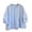Blue ①, variant on qucoqpe Women's V Neck 3/4 Sleeve Cotton Linen Casual Loose Blouse Tops Shirts on Clearance