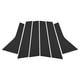 thumbnail image 1 of Pegatina Antirrayaduras para el Pilar de la Ventana de la Puerta de Unique Bargains, Cubierta Exterior para Volvo XC60 2009-2017, Negro, Frontal, Trasero, Izquierdo, Derecho, 1 of 6