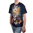 thumbnail image 4 of Happy Halloween Vampire Corgi BOO with Pumpkins Fun and Spooky All Over Print 3D Shirt Unisex Merch Welsh Corgi Dog Lover Gifts Idea - 00018, 4 of 6