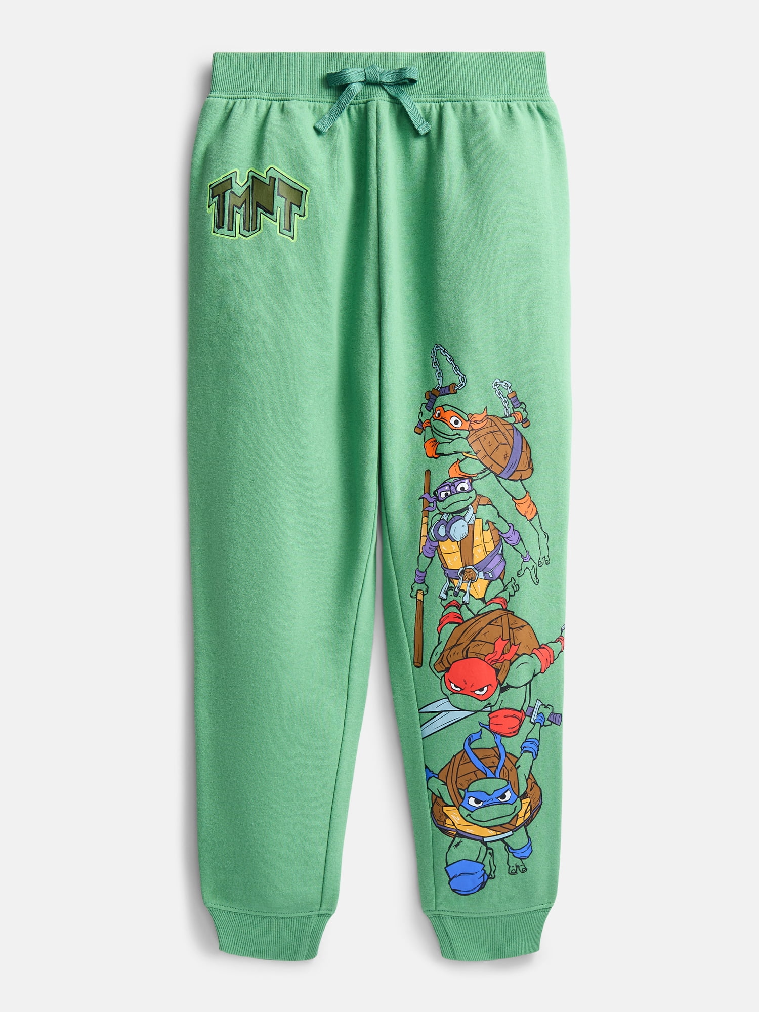 Teenage Mutant Ninja Turtles Boys Hoodie and Joggers Outfit Set, 2-Piece, Sizes 4-18