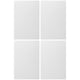 thumbnail image 2 of 4pcs sublimación sábanas de metal de aluminio en blanco letreros de publicidad en blanco térmico, 2 of 8