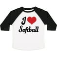 thumbnail image 3 of Inktastic Softball Sports Gift for Girls Girls Toddler T-Shirt, 3 of 5