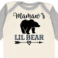 thumbnail image 4 of Inktastic Mamaw Grandma Lil Bear Grandson Gift Boys Long Sleeve Baby Bodysuit, 4 of 5