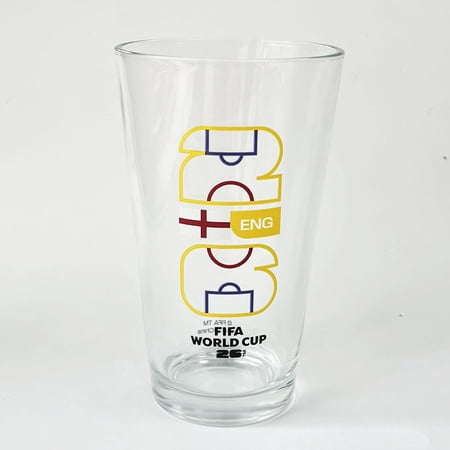 FIFA World Cup 2026 Soccer 16oz Country Mixing Glass - England