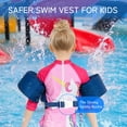 thumbnail image 6 of Owntop Swim Flotation Vest with Armbands,Swimming Wings Float Swimwear,Swim Vest Toddler Swim Vest for Kid 20-50 lbs,Ages 2-6,Unisex, 6 of 7
