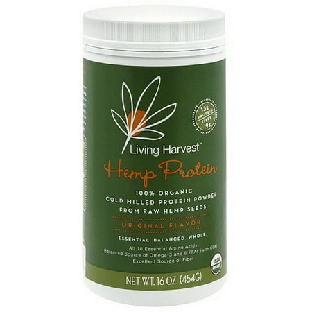 ***Discontinued by Kehe 06.10***Living Harvest Tempt Organic Original Formula Hemp Protein Supplement, 16 oz