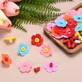 thumbnail image 4 of Uxcell 32-Pack Flores de Repuesto para Comederos de Colibrí, Piezas de Alimentación de Plástico para Comederos [Rosa], 4 of 6