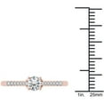 thumbnail image 4 of 1/2 Carat T.W. Diamond 10kt Rose Gold Solitaire Engagement Ring, 4 of 5