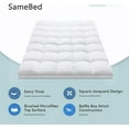 thumbnail image 2 of Mattress Topper King,Extra Thick Mattress Pad Cover for Back Pain,Cooling Mattress Protector with 8-21 Inch Deep Pocket,Overfilled Down Alternative Filling, 2 of 7