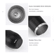 thumbnail image 2 of Vaso Térmico  Bloosom De Acero Inoxidable 2 Pz Negro, 2 of 4