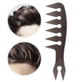 thumbnail image 1 of Three-sided Hair Comb For Men's Oil Hair Portable Wide Large Tooth Long Handle Hairstyle Comb 6 Types, 1 of 8