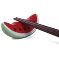 thumbnail image 5 of 3-piece ceramic watermelon chopsticks cutlery cutlery cutlery rack cutlery rack-style:style1;, 5 of 5