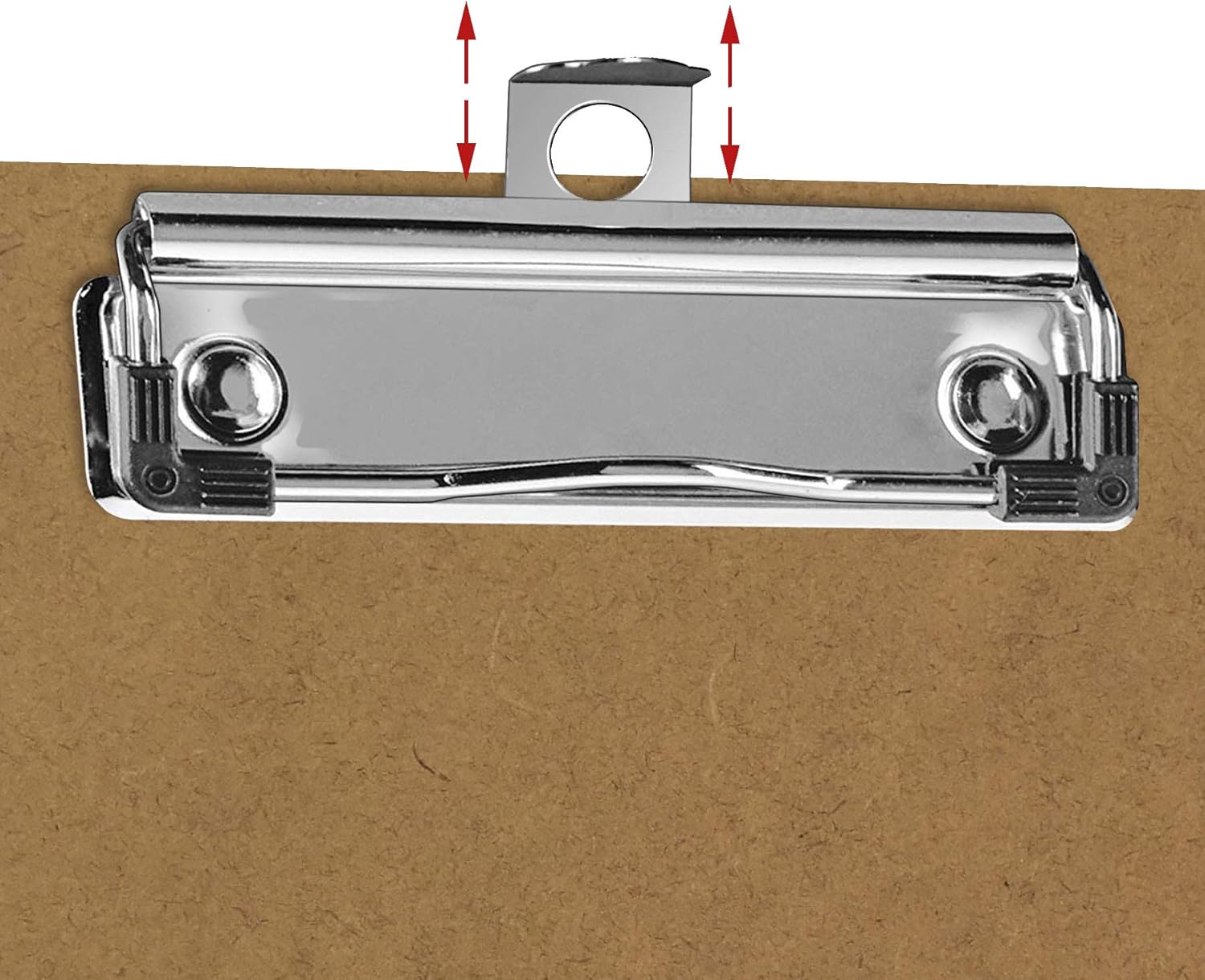 Acrimet Clipboard Letter Size A4 (13” x 9 1/16”) Low Profile Clip (Hardboard) (36 Pack)