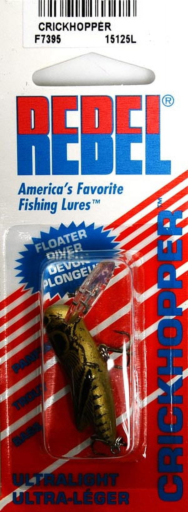 Vintage Mister Twister Sportfisher, 3/16oz Fire Tiger fishing lure #9439