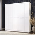 thumbnail image 1 of Closet Ropero Matrimonial 6 Puertas Blanco Kappesberg, 1 of 9