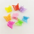 thumbnail image 6 of Mini Plastic Hair Clips, 20Pcs Each, with Antennae and Butterfly Design, Random Colors: 20 Pieces Per Pack， Assorted Color Mini Jaw Clip Hairpin Accessories Women, Girls, Kids, Baby, Random, 6 of 7