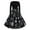Black, variant on Lorytime Christmas A Line Dresses for Women Snowflakes Crew Neck Elegant Dress Long Sleeve Party Dresses with Belt