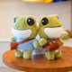 thumbnail image 1 of Cute/Soft/Clothing Frog Plush Stuffed Toys Big Eyes Frog Doll Gift to Kid Girl Boys Decoration Desktop Interior Birthday Pillow zhangmengya LED, 1 of 2