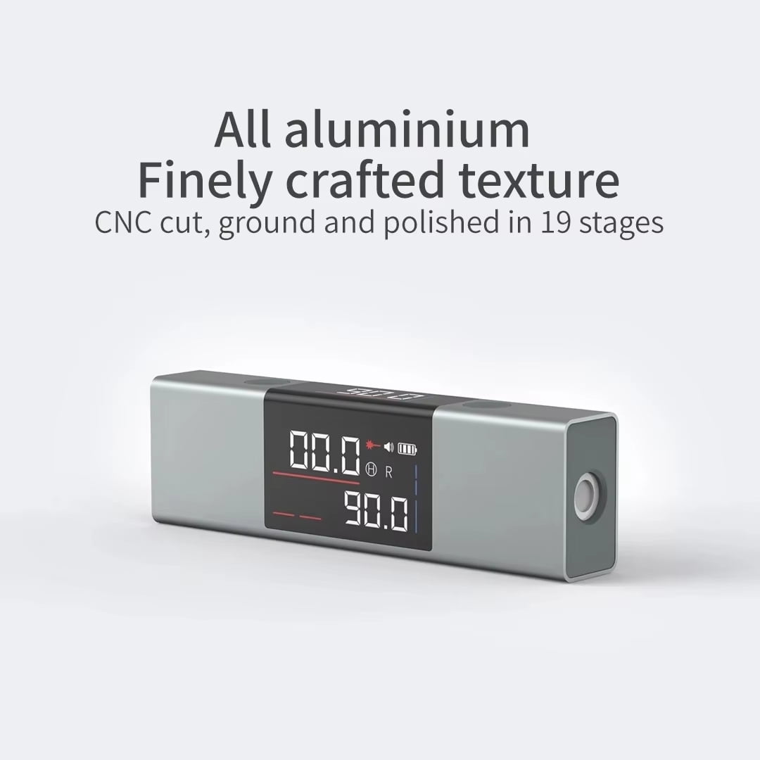 Original DUKA LI1 Digital Inclinometer: 2-in-1 Laser Protractor and Level Ruler with Type-C Charging