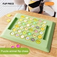 thumbnail image 4 of CGYan Toys and Hobbies Two Player Animal Flip Chess Animal Memory Game Board Animal And Fruit Flip Card Game Classic Against Memory Board Game For Home And Travel Educational Family Memory Boar, 4 of 8